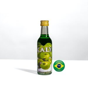 Xarope Kaly Maçã Verde 5cl fundo branco Brasil