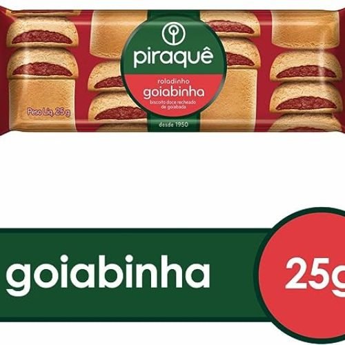 Biscoito Roladinho Goiabinha 25g | Piraquê
