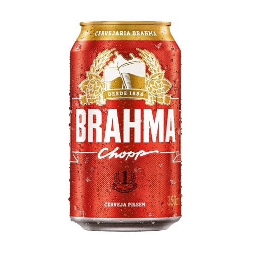 Cerveja Brahma Lata 350 ml 4.8%Vol.Alc